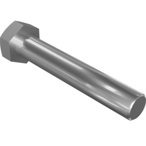 Genie Lift Part # 218456GT - SCREW,HHC,M12-1.75X70,DIN931,10.9,ZAB, EA