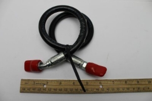 Genie Lift Part # 49116-2637GT - HOSE ASSY,1/4,45 FEM,STR FEM, EA