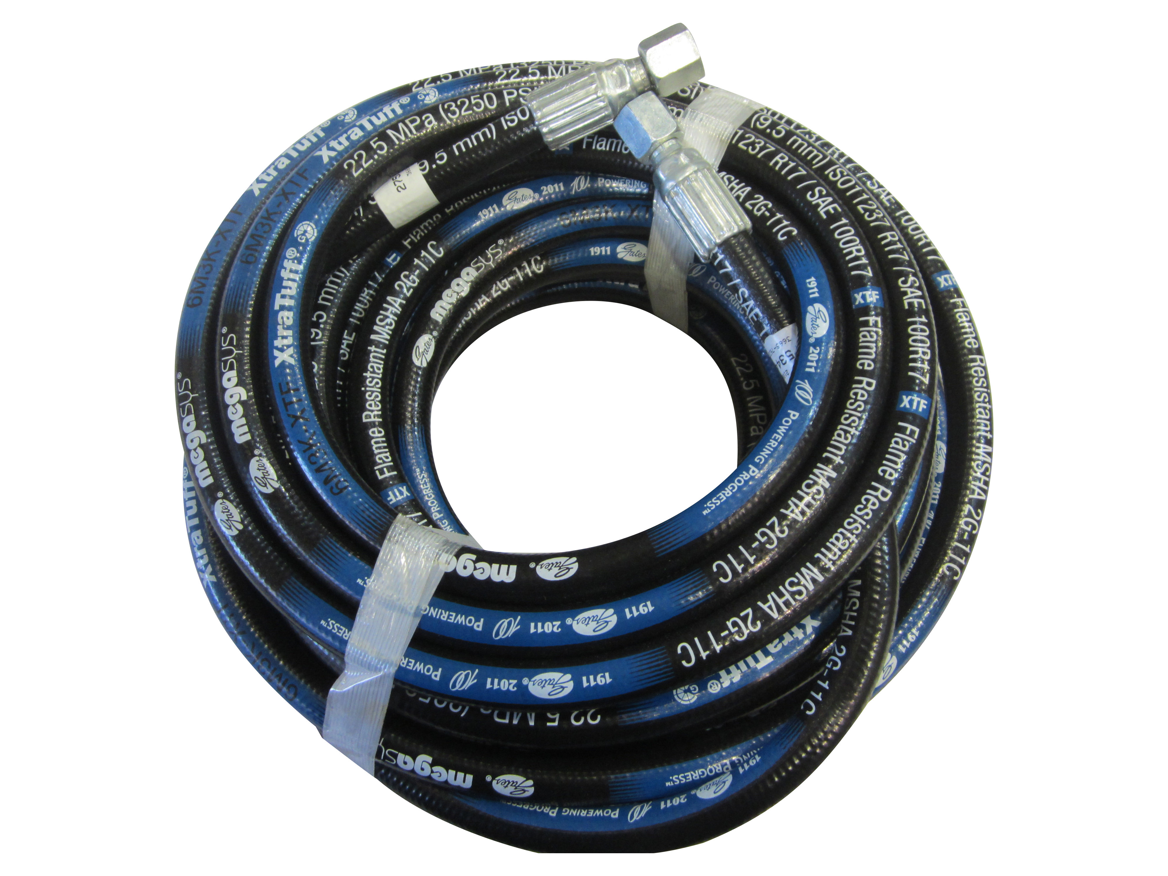 JLG Part # 2753448 | HYD HOSE, 3/8 X 570" STR X STR, EA