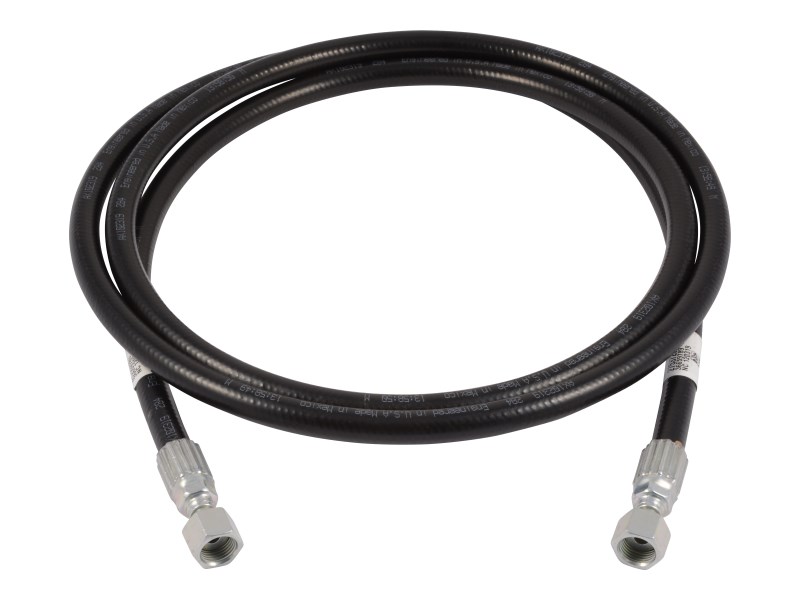 JLG Part # 2753728 | HOSE,6M3KXTF,.38X114.00XSTRXST, EA - subs to 2753728S