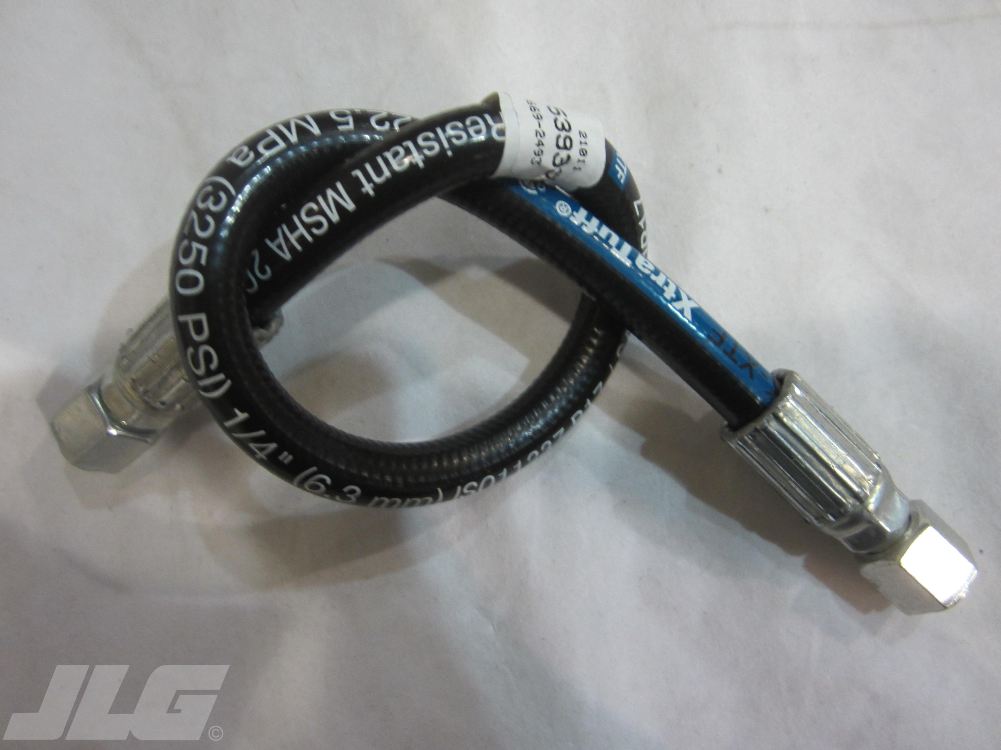 JLG Part # 2753939 - HOSE, M3KXTF .25X18.00 STRXSTR, EA