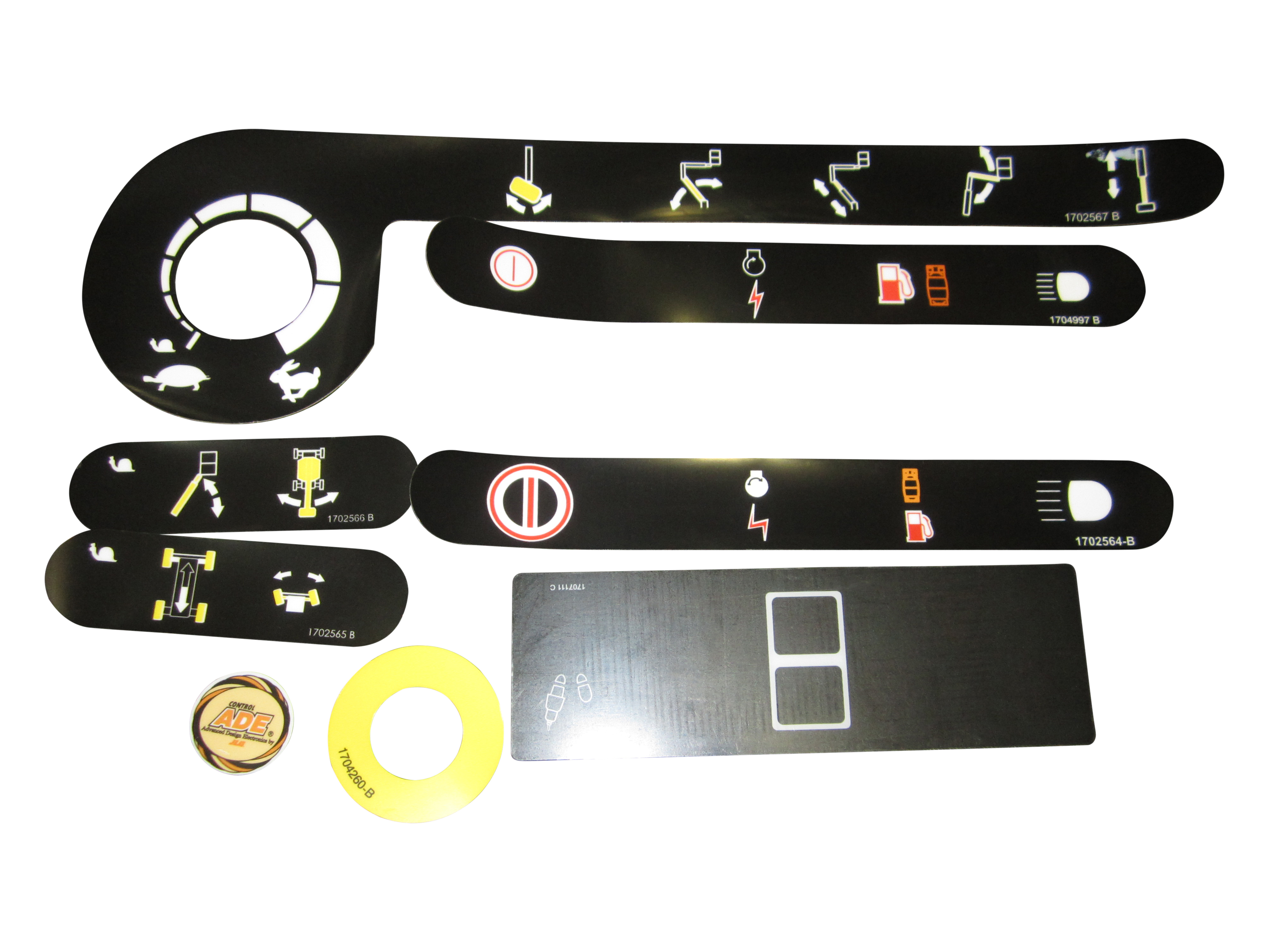 JLG Part # 2910872 | KIT,PLATFORM CONSOLE DECAL, EA