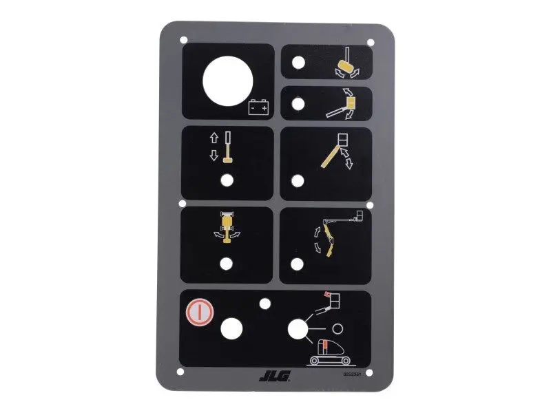 JLG Part # 3252351 | NAMEPLATE, (GRND CONT), EA
