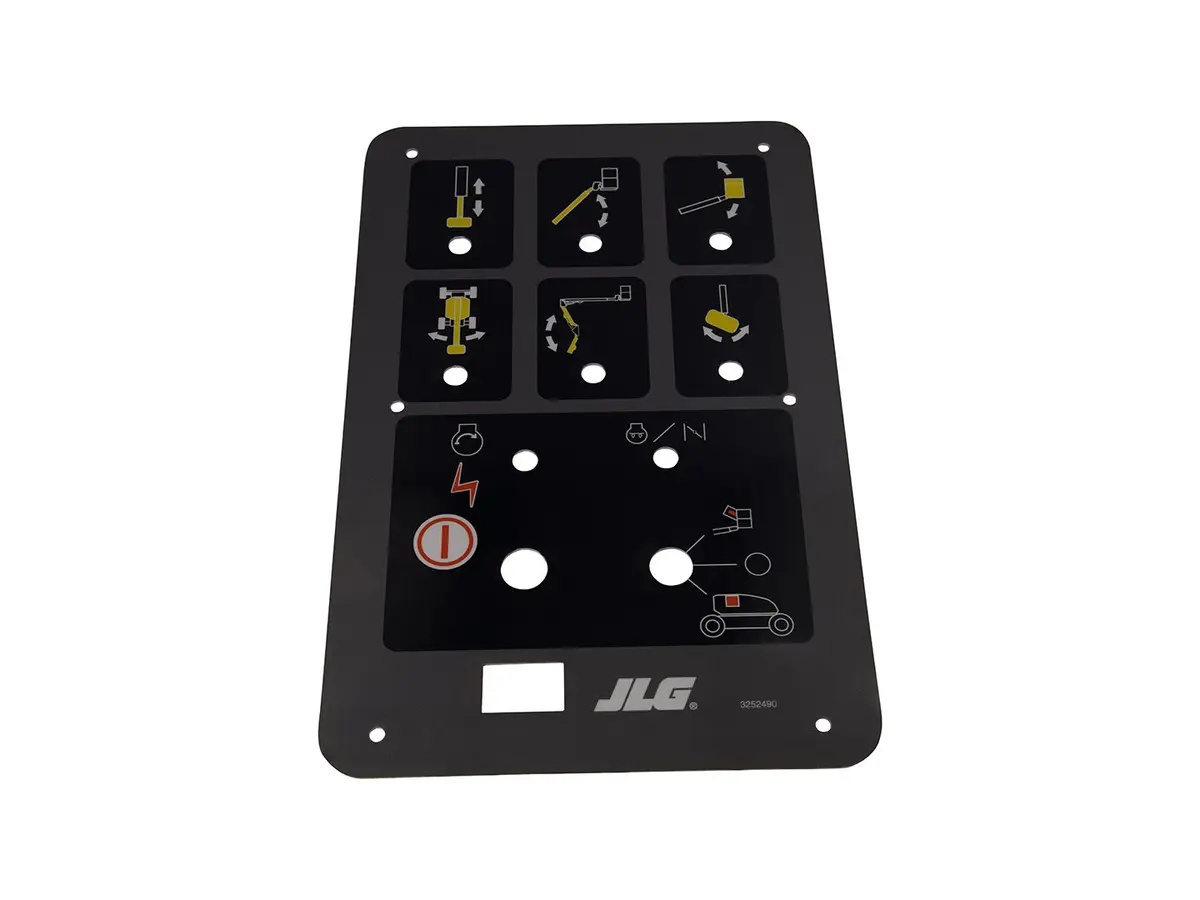 JLG Part # 3252490 | NAMEPLATE, (GRND CONT), EA