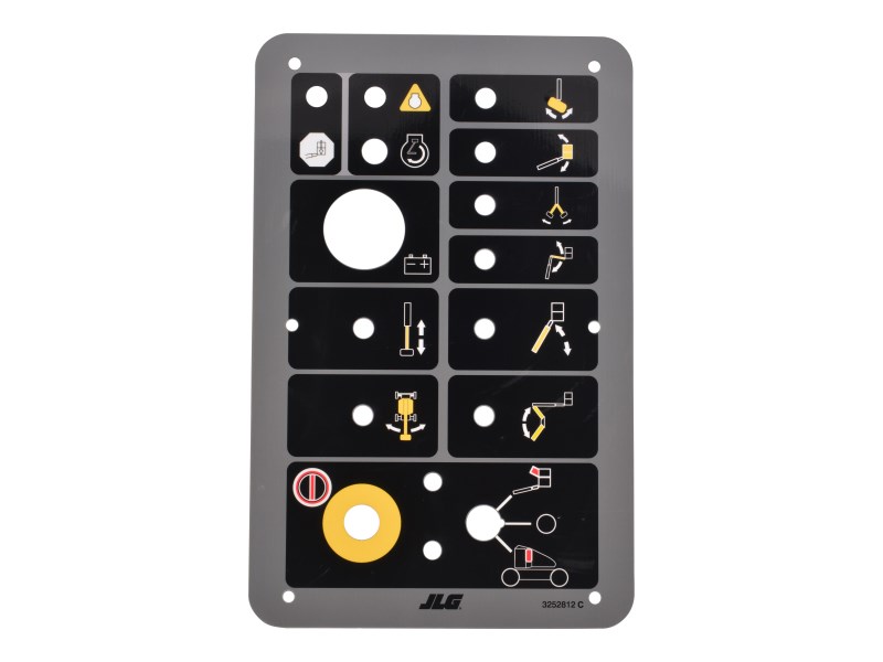 JLG Part # 3252812 | NAMEPLATE,E450A GROUND CONTROL, EA