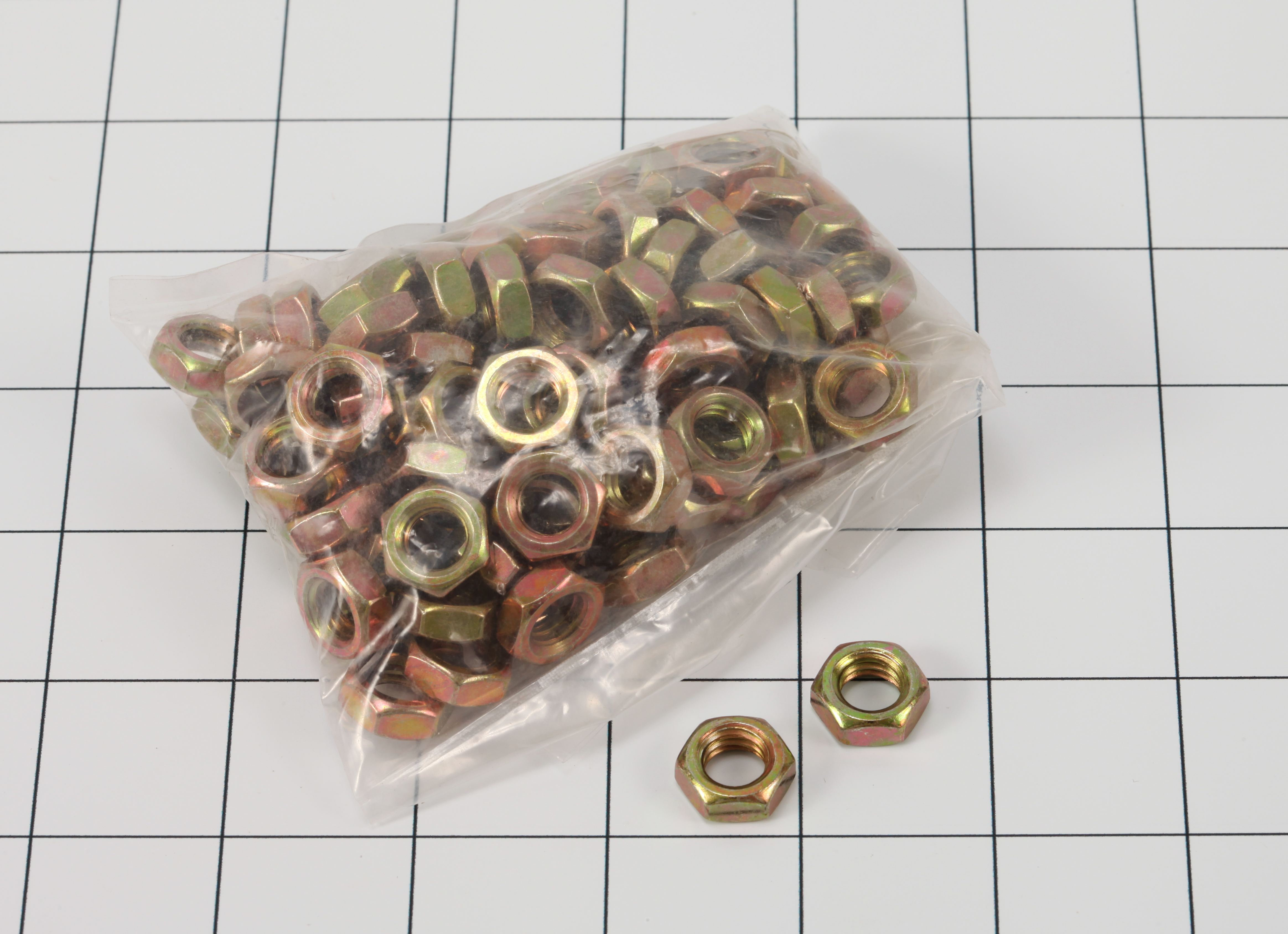 JLG Part # 3311602-100 | NUT HEX,.375-16 LOW HTQTY=100, PK