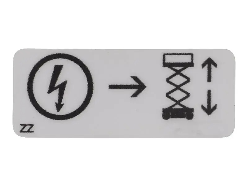 JLG Part # SJ130790 | SJ-ENABLE LIFT DECAL, EA