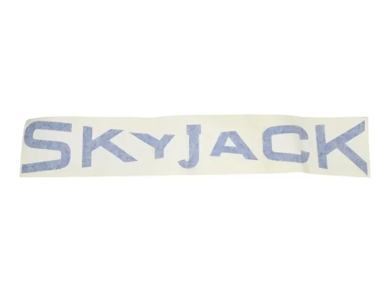JLG Part # SJ119835 | LABEL, SKYJACK SJIII, EA