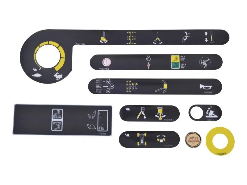 JLG Part # 2910873 | KIT,PLATFORM CONSOLE DECAL, EA