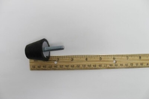 Genie Lift Part # 1261277GT - RUBBER BUMPER, 1.25 X 1.25 IN, EA