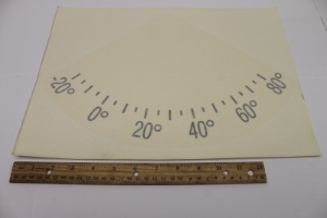 Genie Lift Part # T109289GT - DECAL,BOOM ANGLE INST 6K8K, EA