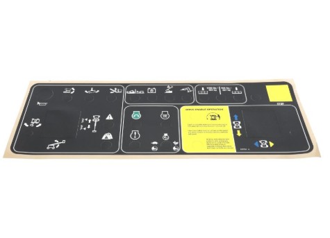 Genie Lift Part # 823764GT - LABEL, PBOX, S60X TIER 4, EA Genie Lift Part # 823764GT - LABEL, PBOX, S60X TIER 4, EA