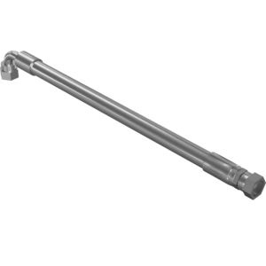 Genie Lift Part # 1254891GT - HOSE ASSY,1/2"90 FEM,STR FEM, EA