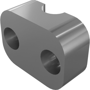 Genie Lift Part # 121219GT - CLAMP HALF,#8 TUBE, EA