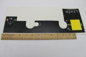 Genie Lift Part # 1263556GT - DECAL, GROUND CONTROL, Z135, EA