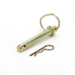 Genie Lift Part # 1267868GT - PIN, HITCH, 3/4 X 4 Effective Length, Yellow Zinc, EA