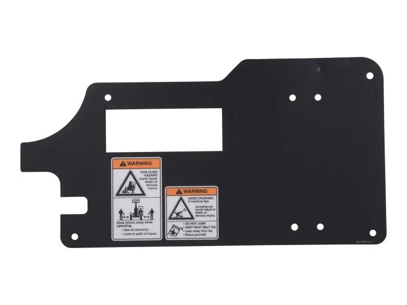 JLG Part # 1001158272 | DECAL,OVERLAY RIGHT HAND ANSI, EA