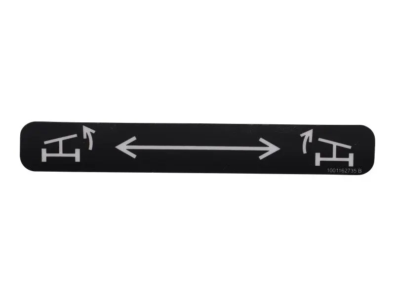 JLG Part # 1001162735 | DECAL,SWAY CONTROL, EA