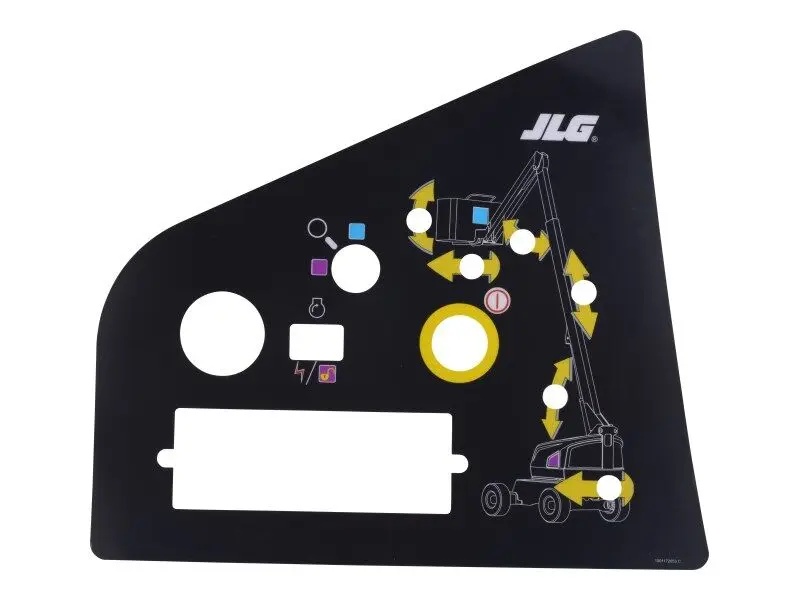 JLG Part # 1001172653 | DECAL,GROUND CONTROL PANEL, EA