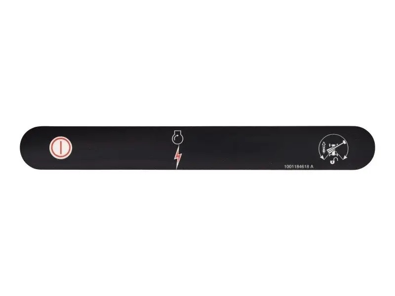 JLG Part # 1001184618 | DECAL,STOP & AUX POWER (ANSI), EA