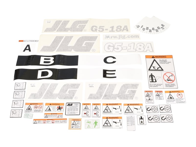 JLG Part # 1001194083 | KIT(SERVICE),G5-18A, EA