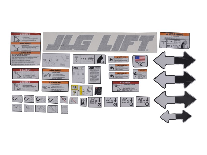 JLG Part # 1001198651 | KIT,(SERVICE) E300A/AJ/AJP DEC, EA