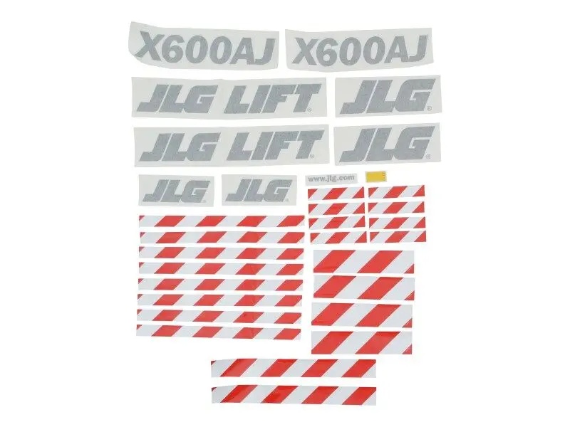 JLG Part # 17485100 | DECAL, KIT X600AJ, EA