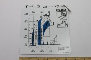 Genie Lift Part # 55.0700.0166GT - LOAD CHARTS STANDARD KIT, EA