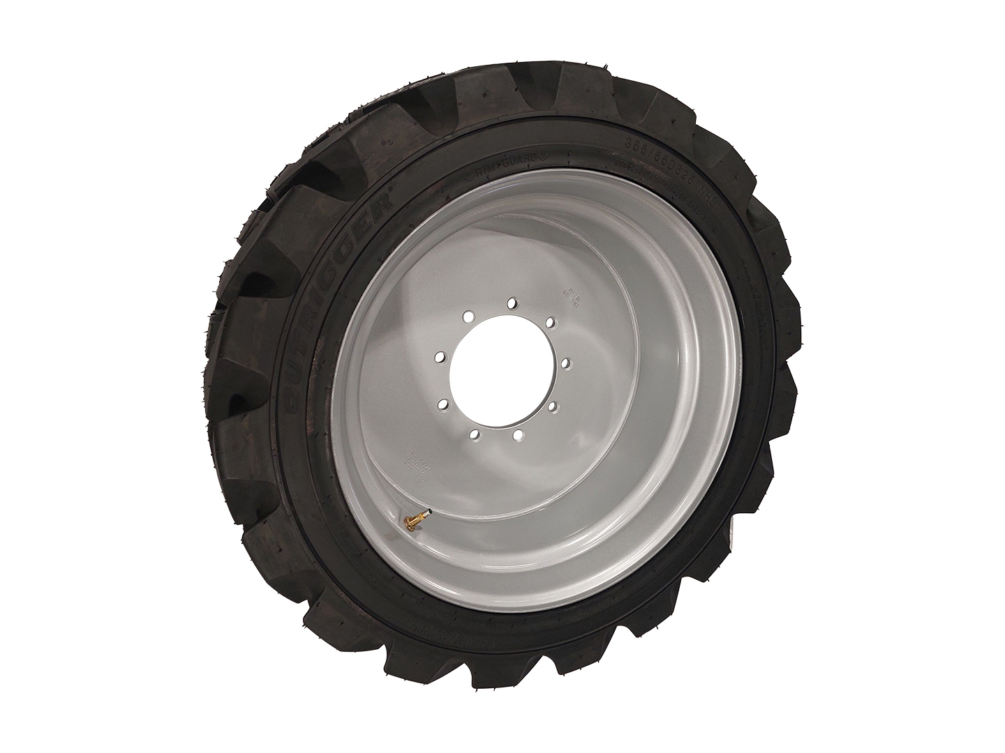 JLG Part # 1001181795 - TIRE,&WHL,LH 355/55D625 FF, EA - subs to 70013136