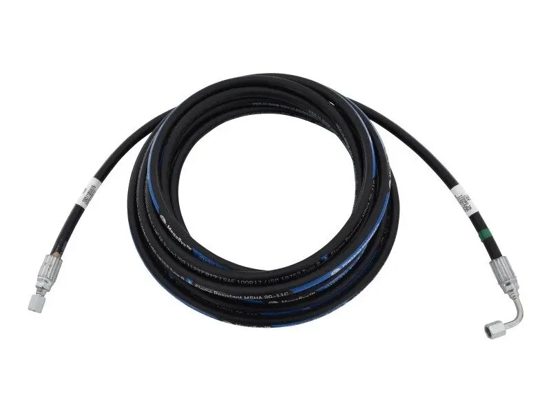 JLG Part # 1001185826 | HOSE ASSY,.25" STR/90, EA