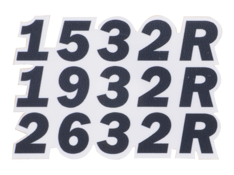 JLG Part # 1001219173 | DECAL,MODEL NUMBER, EA