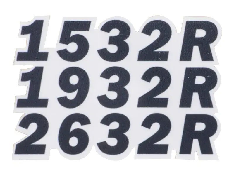 JLG Part # 1001219173 | DECAL,MODEL NUMBER, EA