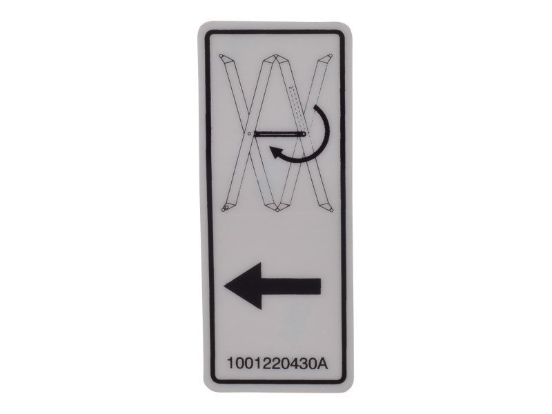 JLG Part # 1001220430 | DECAL,SAFETY PROP, EA
