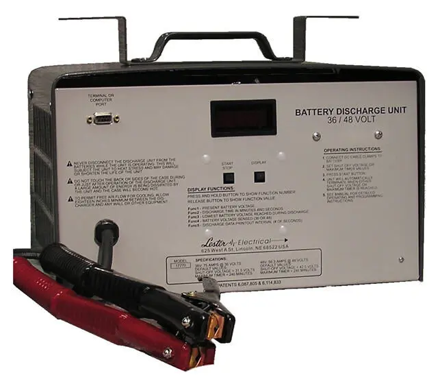 JLG Part # 70011967 - 36/48V BATTERY DISCHARGER, EA JLG Part # 70011967 - 36/48V BATTERY DISCHARGER, EA