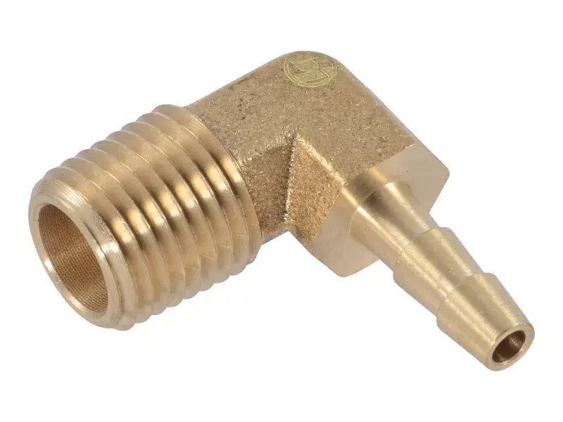 JLG Part # 8420236 | ADAPTOR, 90*EL HOSE BARB #3-4P, EA