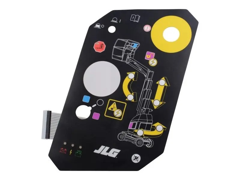 JLG Part # AU2207 | DECAL,SWITCH, MEMBRANE PANEL,, EA