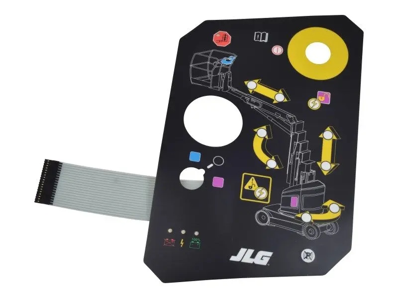 JLG Part # AU2208 | DECAL,SWITCH, MEMBRANE PANEL,, EA