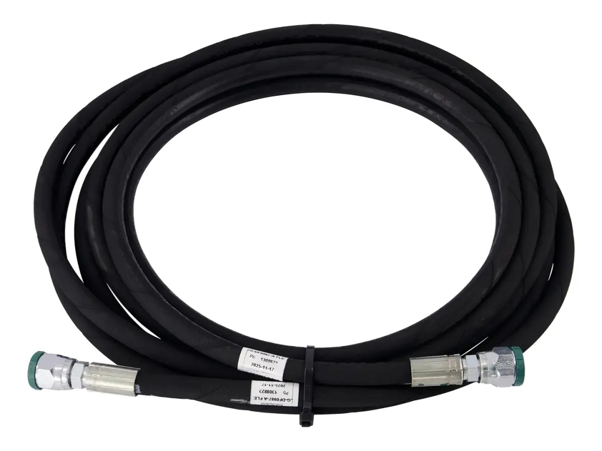 JLG Part # DF0987 | HOSE ASSY,1/4", EA