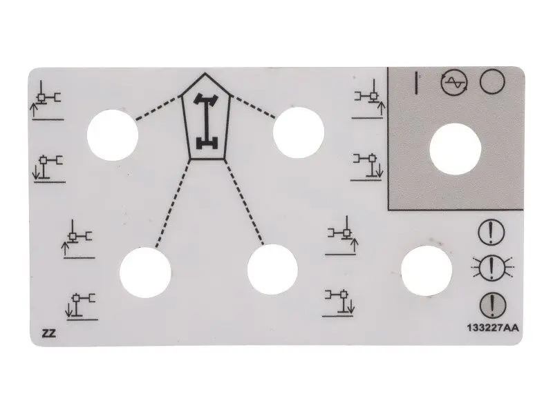 JLG Part # SJ133227 | SJ-DECAL, OUTRIGGERS AND HYDR, EA