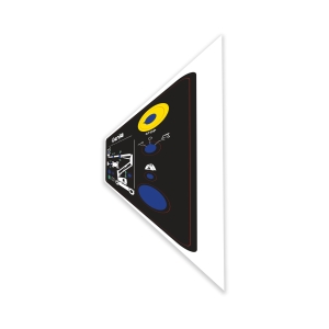 Genie Lift Part # 1257156GT - DECAL, GROUND CONTROL PANEL, EA