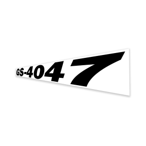 Genie Lift Part # 1262375GT - DECAL,COSM,4046 BLACK NO GENIE, EA
