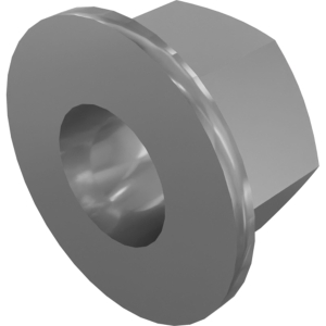 Genie Lift Part # 1274172GT - NUT,NYLOCK FLG,1/2-13,G,ZAG, EA