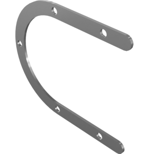 Genie Lift Part # 1280080GT - PLATE, BACKING BELLOWS, S-80/85 XC, EA