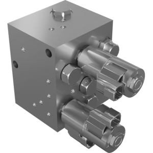 Genie Lift Part # 1282964GT - MANIFOLD, JIB LEVEL/JIB ROTATE,PLUGGED, EA