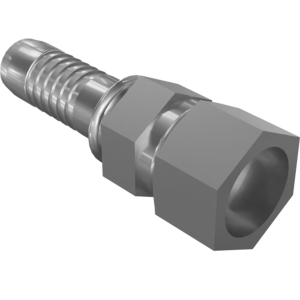 Genie Lift Part # 824635GT - FITTING,STR,1/2 HS X 3/4-16,JIC,SW,FEMALE,STEEL, EA