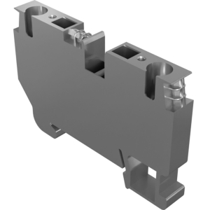 Genie Lift Part # 825807GT - BLOCK,DIN FEED THRU,24-8 AWG,GREY TERMINAL, EA