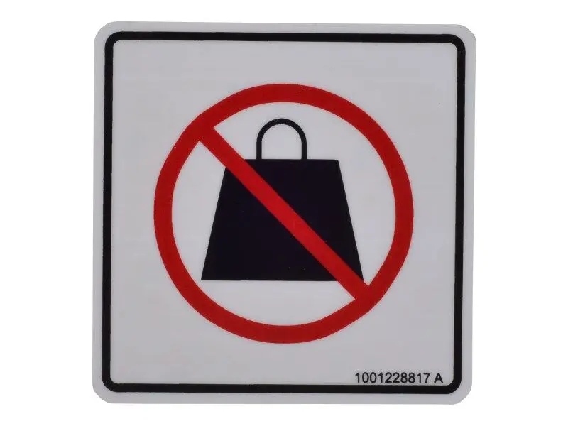 JLG Part # 1001228817 | DECAL,NO WEIGHT, EA