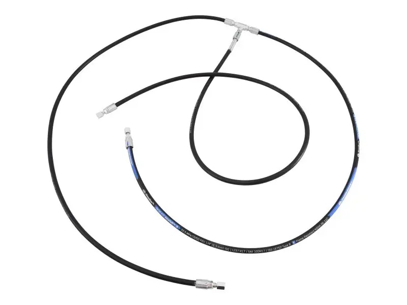 JLG Part # 1001199656 | HOSE ASSY,6.3 X JIC ST/ST/ST, EA