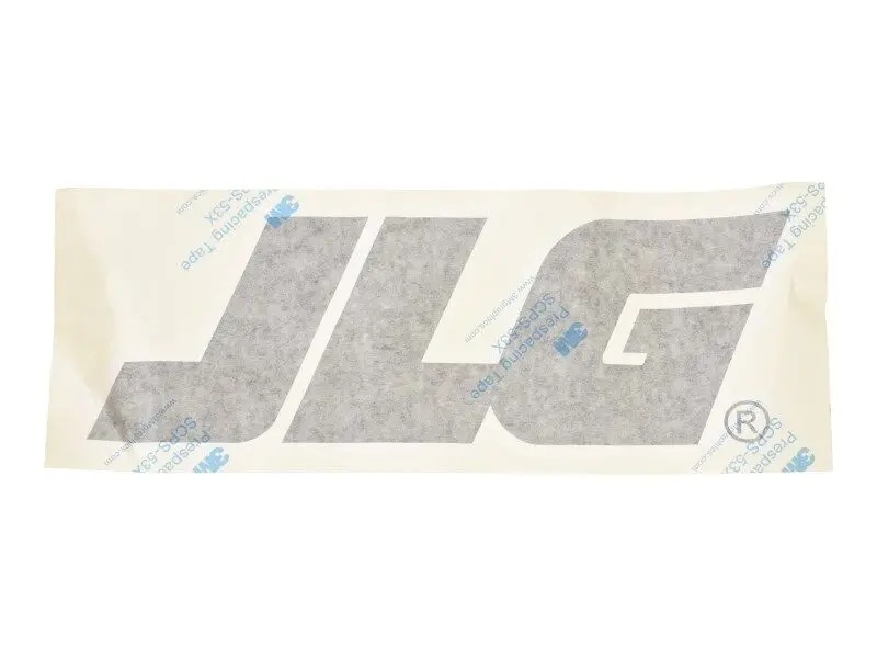 JLG Part # 1001159323 | DECAL,JLG - 8" BLACK, EA
