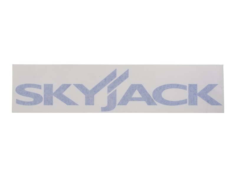 JLG Part # 129758 | SJ-LABEL, SKYJACK SM BLUE, EA
